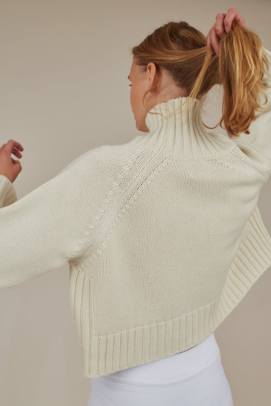 PHOEBE TURTLEECK CASHMERE SWEATER